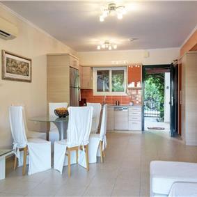 3 bedroom villa with pool and sea views in Barbati, Corfu, sleeps 8